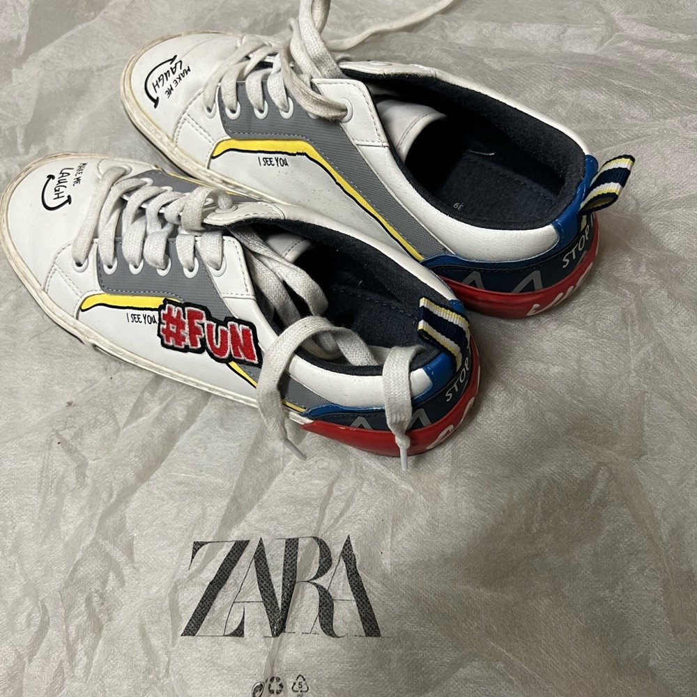 Zara kids tennis shoes